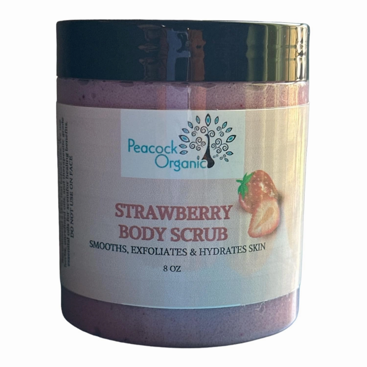 Exfoliating Body Scrub - Pore Cleansing, Refreshing Shower Essential - Exfoliating & Nourishing For Radiant Skin (Strawberry)