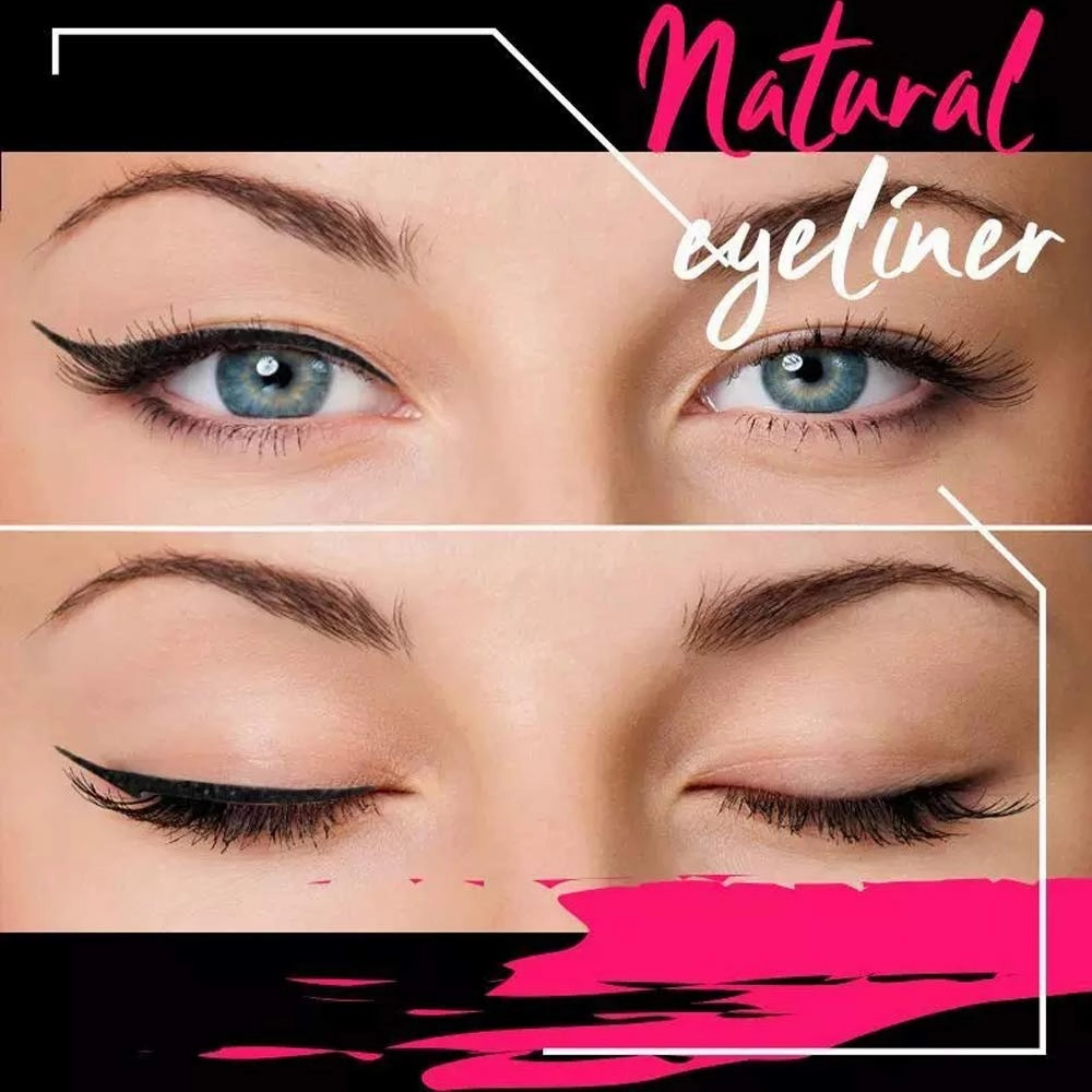 Eye Shadow Template,40pcs Eyelid Line Stick Reusable Eyeliner Stickers Cat Eye Makeup Double Eyelid Sticker Eyeliner Makeup Sticker,Waterproof Precise Smudgeproof Make Up (Gold)