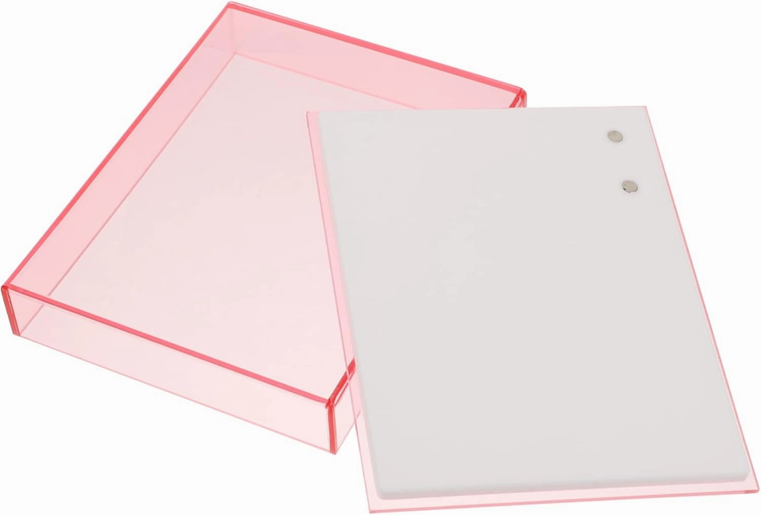 Eyelash Organizer Acrylic Lash Storage Box Makeup Lash Case Compact Portable Beauty Storage Solution