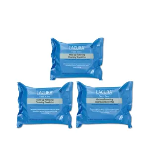 Face Care Make-up Removing Towelettes (pack of 3)
