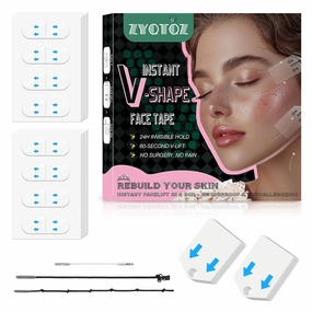 Face Lift Tape Invisible   Neck Tape Lifting Invisible – Face Tape for Cheeks, Jawline & Eyebrows, Instant Anti-Wrinkle Lift, Hollywood Secret