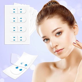 Face Tape Lifting Invisible, Face Lift Tape 150Pcs, Neck Tape Facelift Tape for Face Invisible Use Before Makeup, Facial Tape Face Lift for Lifting Sagging Skin Wrinkle Neck Double Chin Jowls Eyes