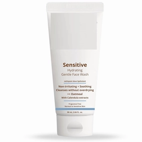 Face Wash | Kind to Skin & Refreshing |Normal to Sensitive Skin|100% Vegan, Soap & Fragrance Free| 90 ml