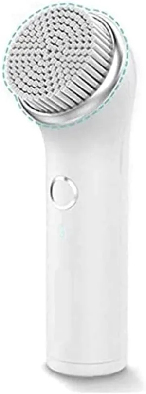 Facial Cleansing Brush, Portable Handled Face Cleansing Brush with Vibrating Rechargeable Face Cleansing Brush for Deep Cleaning Gentle Exfoliating Massaging