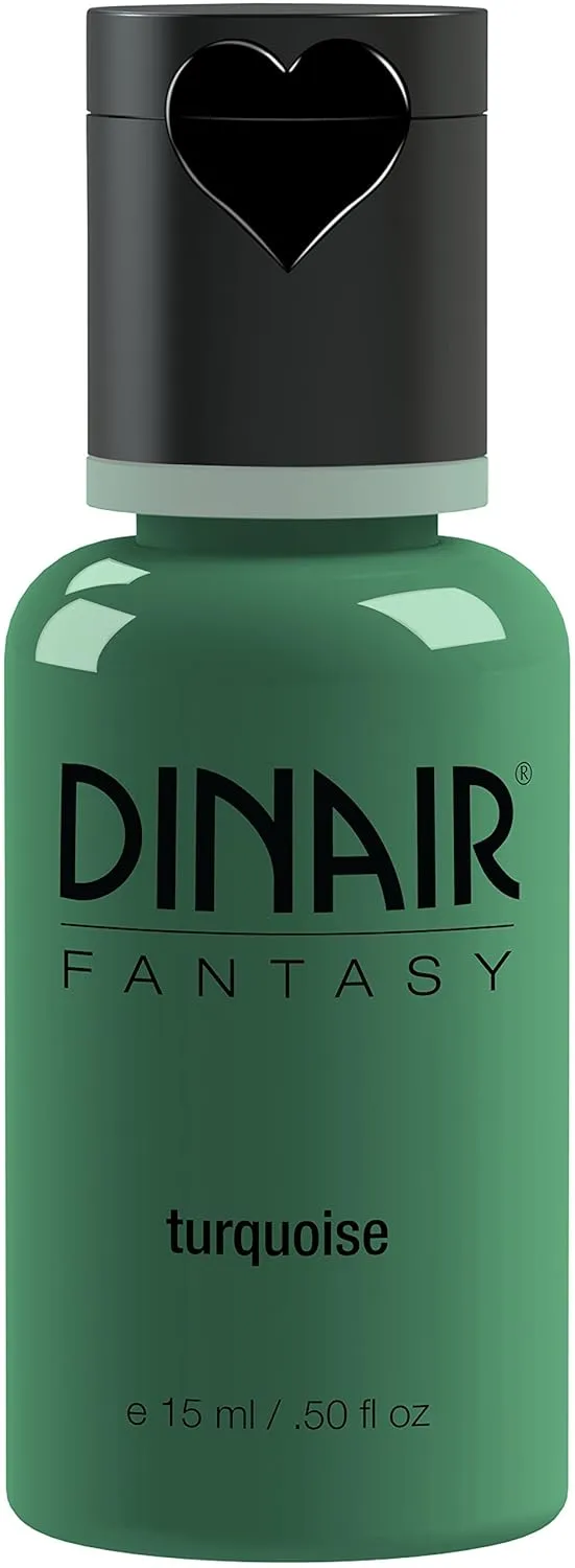 Fantasy Bright Colors 4 Face & Body Art - TURQUOISE .55 fl oz