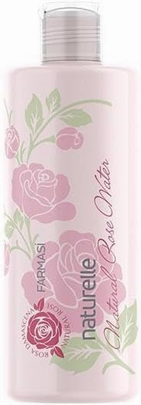 Farmasi Naturelle Rose Water – 225ml/7.6 fl oz Natural Facial Toner for Hydration, Skin Soothing, Radiant Complexion, Pore Tightening, pH Balance, Refreshing Mist, All Skin Types