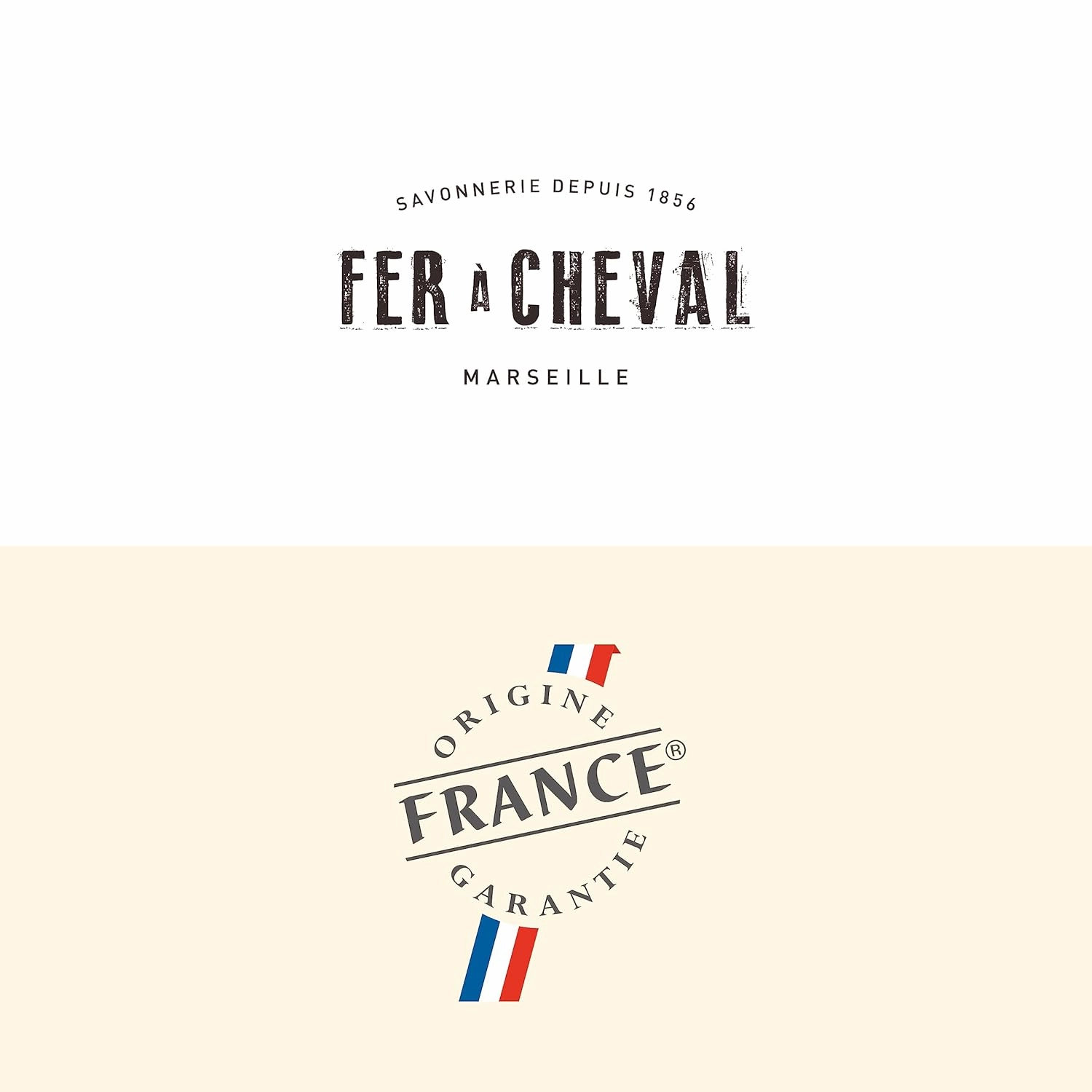 Fer à Cheval Liquid Marseille Soap, French Luxury Savon Liquide De Marseille Soap, Amber Jasmine, 500ml/16.9fl oz
