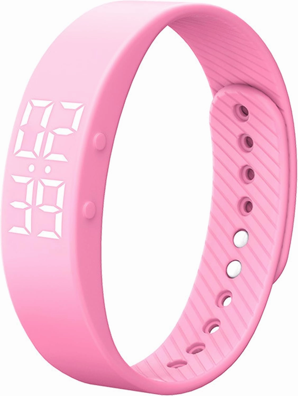 findtime Fitness Tracker Without Smartphone No Bluetooth No APP USB Charge Pedometer Sports White Wristwatch Suitable for Mens Womens Students Teenagers Teens
