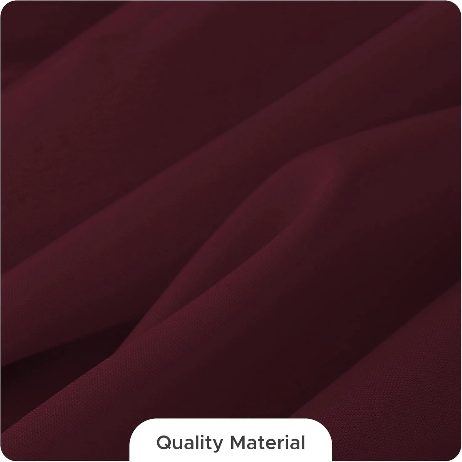 Fitable 8 Pack Rectangular Tablecloths: Burgundy, 70x120 Inch, Polyester, Wrinkle & Stain Resistant, Ideal for Weddings, Parties, Dining & Catering