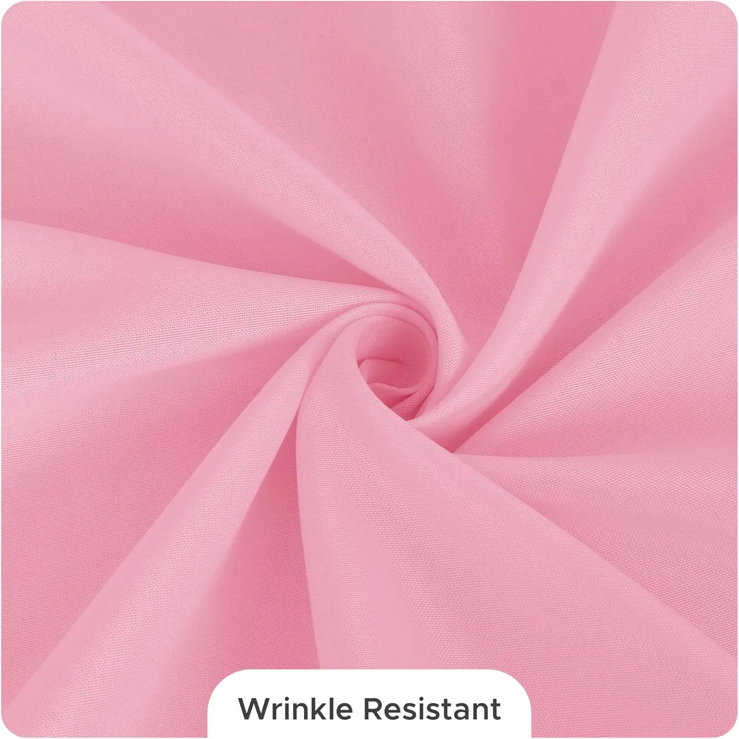 Fitable 8 Pack Table Cloth Rectangle Table: Stain and Wrinkle Resistant Tablecloth Rectangular, Washable Polyester Table Cover for Wedding Party Dining Banquet Event Catering(Pink, 70x120 Inch)