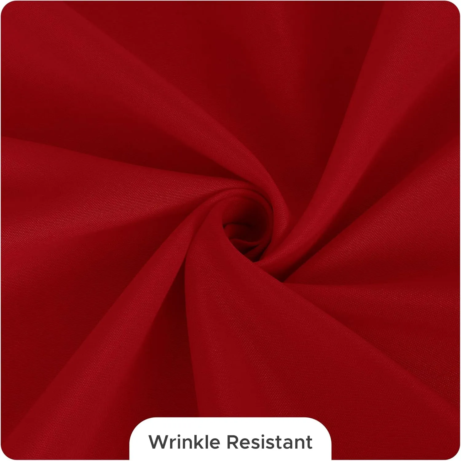 Fitable 8 Pack Table Cloth Rectangle Table: Stain and Wrinkle Resistant Tablecloth Rectangular, Washable Polyester Table Cover for Wedding Party Dining Banquet Event Catering(Red, 70x120 Inch)