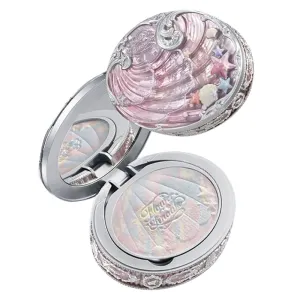 Flower Knows Pearl Shell Multi-Color Setting Powder Lightweight Matte Long-Lasting Finish (C02, S)