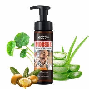 Foaming Beard Wash for Men, Foaming Fresh Scent Beard Wash, Deep Cleaning, Non-Drying, Softens and Nourishes, Fully Hydrating Gentle Cleanser For All Beard Types & Lengths