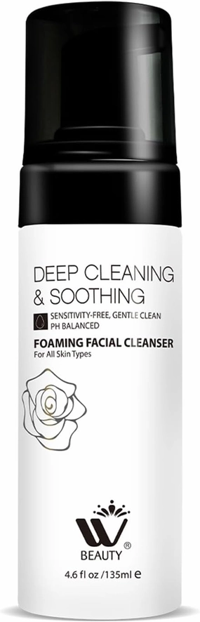 Foaming Facial Cleanser | Makeup Remover and Daily Face Wash for All Skin | 4.2 Fluid Ounce