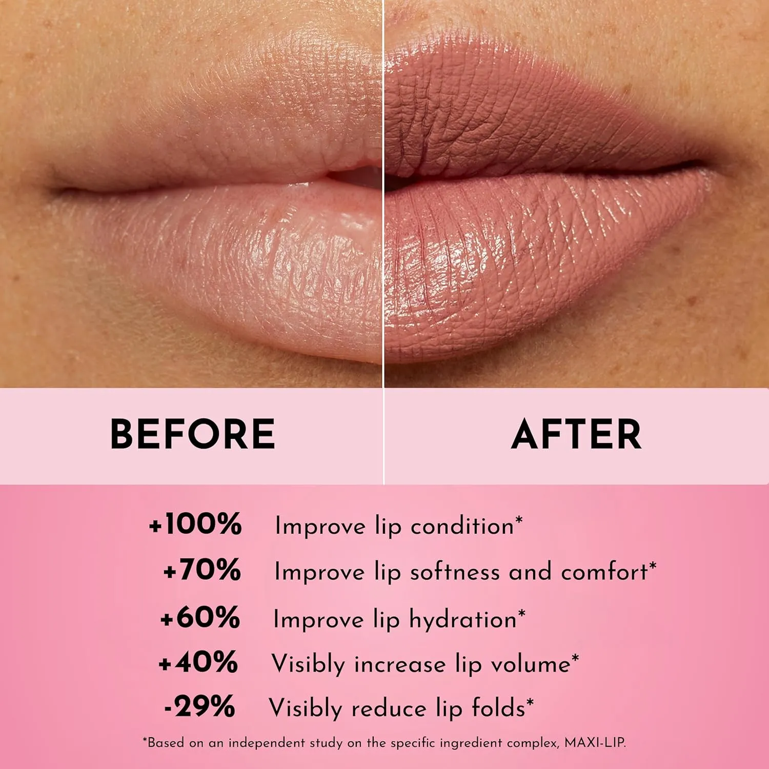 Forget the Filler Lip-Plumping Line-Smoothing Satin Cream Lipstick, Soft Truffle, Pink, 0.1 Ounce