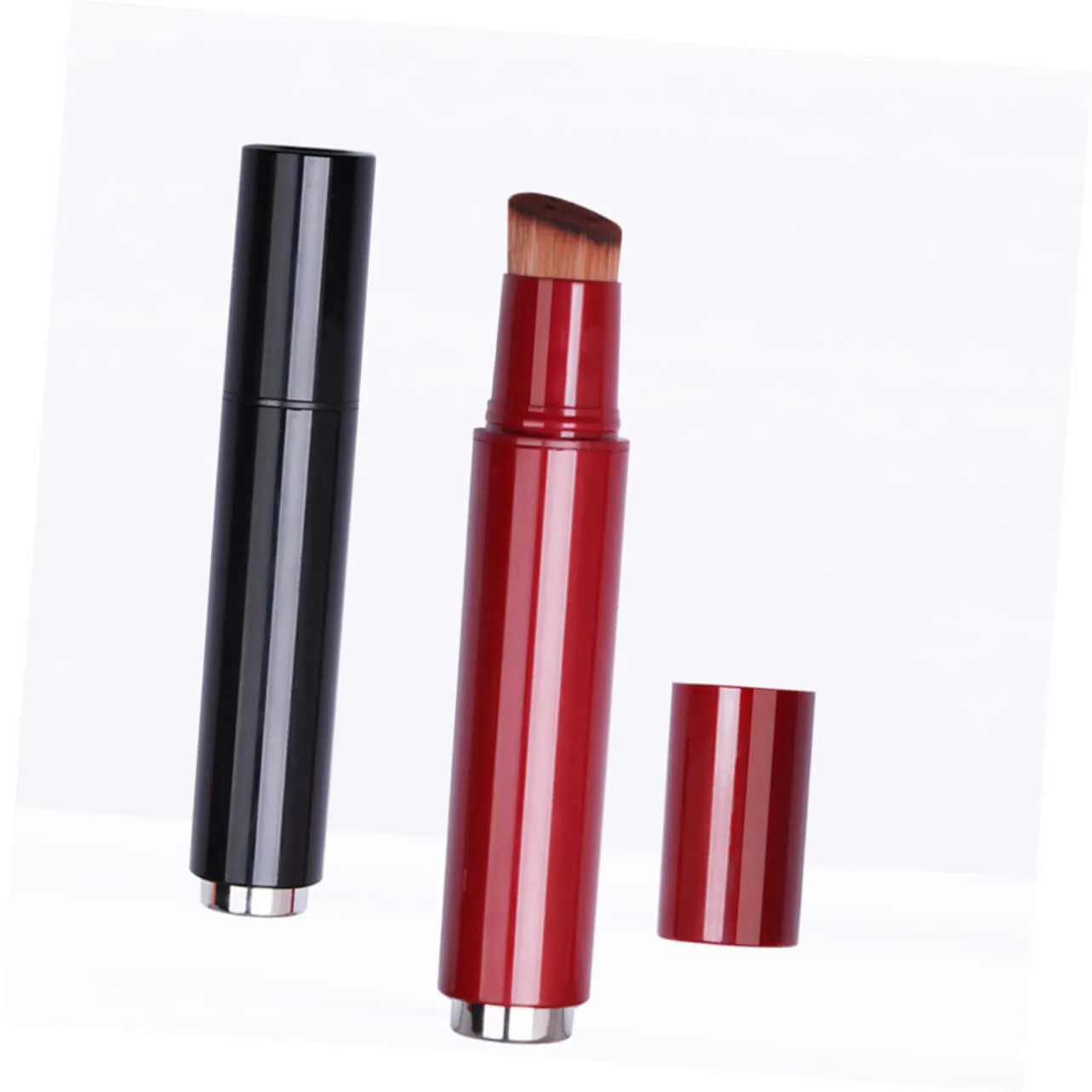Foundation Cosmetic Makeup Brush Portable Liquid Foundation Soft Dense Silk Plastic Handle Essential for Beauty