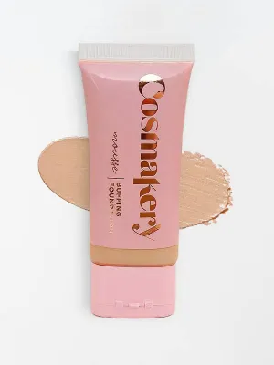 Foundation for Light to Full Coverage - Mousse Liquid Makeup Foundation for Uneven Skin Tone - Diverse Skin Types Mature, Dry, Oily - Oil-free, Cruelty-free (Medium)