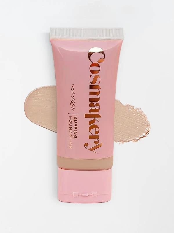 Foundation for Light to Full Coverage - Mousse Liquid Makeup Foundation for Uneven Skin Tone - Diverse Skin Types Mature, Dry, Oily - Oil-free, Cruelty-free (Light Medium)