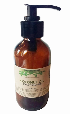 Fractionated Coconut Oil; Best Daily Rejuvenating Skin Moisturizer, Dry Hair Treatment. Perfect Carrier Oil for Body Oils, Essential Oils, Aromatherapy and Massage Oils; 4oz