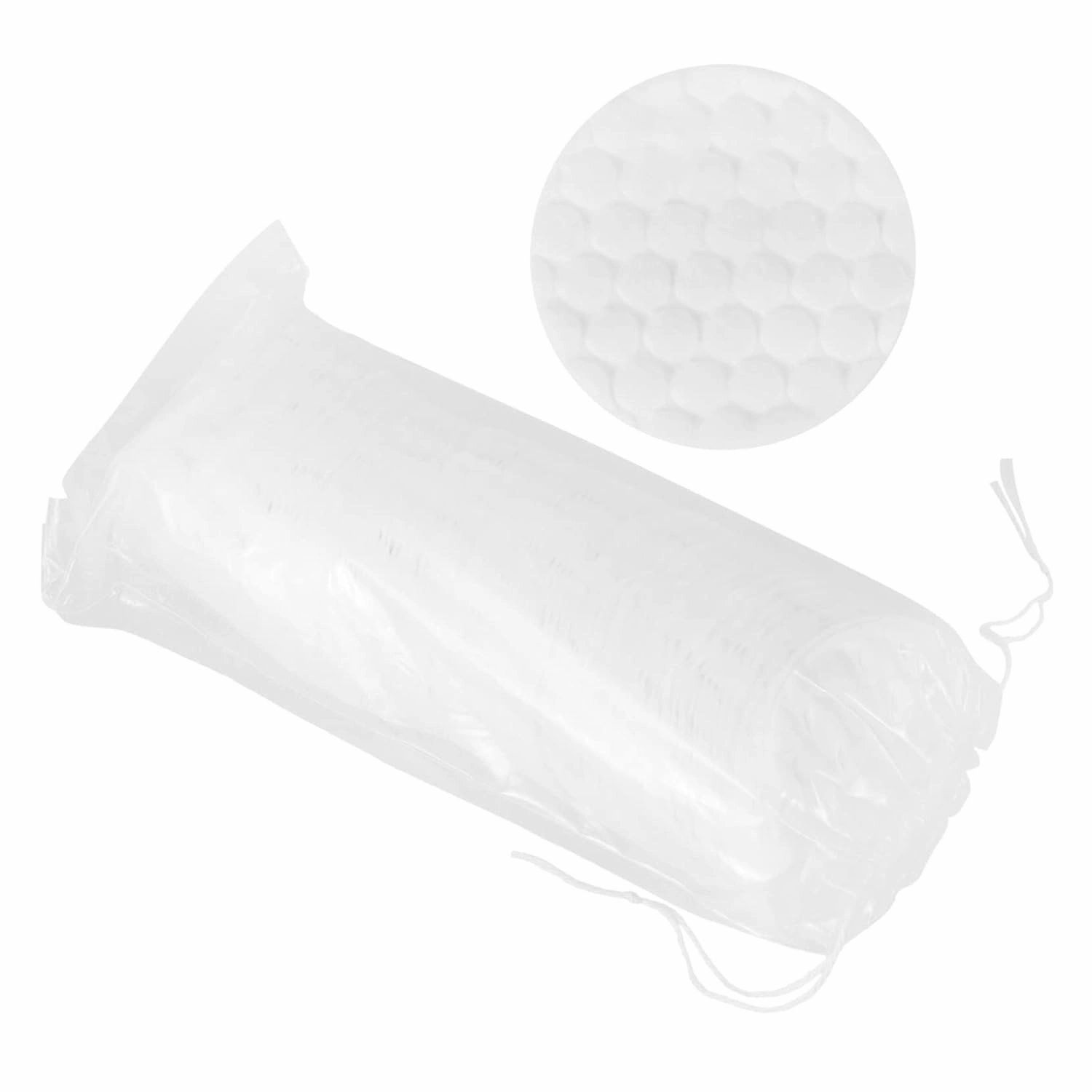 FRCOLOR 3pcs 1 Facial Cleansing Pads 100 Reusable Cotton Rounds for Makeup Removal Exfoliating Hydrating Compact for Travel
