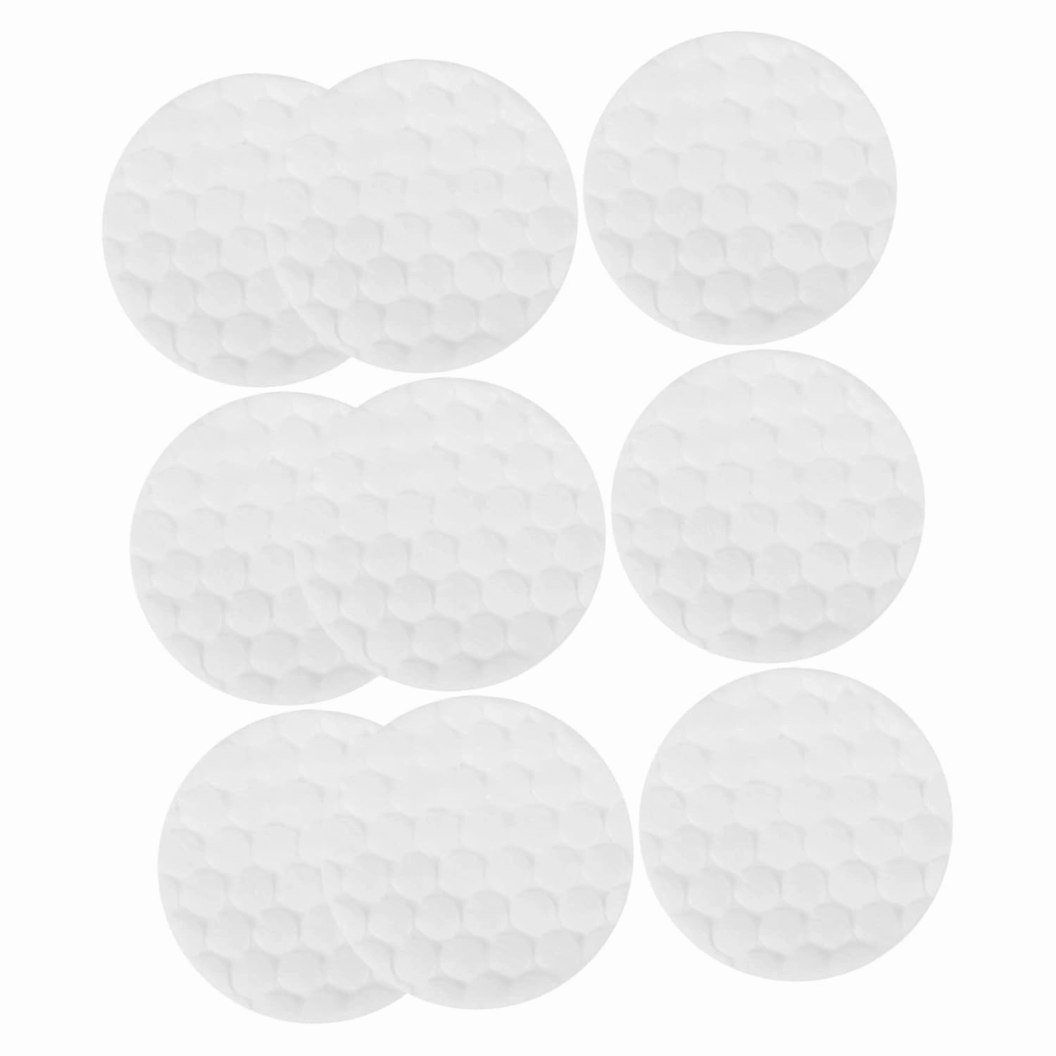 FRCOLOR 3pcs 1 Facial Cleansing Pads 100 Reusable Cotton Rounds for Makeup Removal Exfoliating Hydrating Compact for Travel