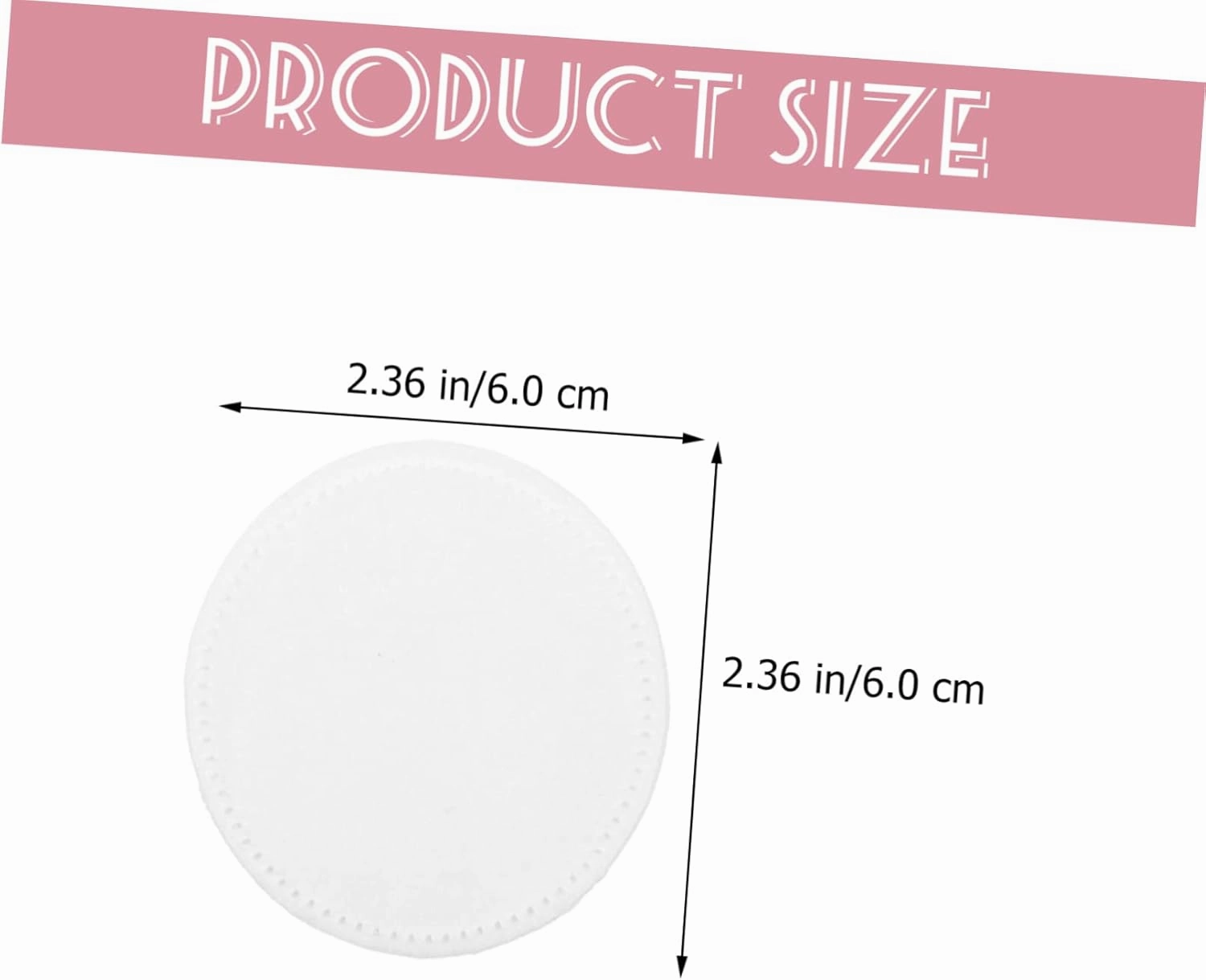 FRCOLOR 3sets Thick 3-Layer Reusable Cotton Pads for Makeup Removal Cotton Balls for Face 200pcs*3