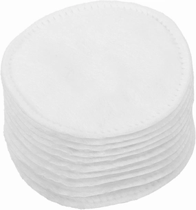 FRCOLOR 3sets Thick 3-Layer Reusable Cotton Pads for Makeup Removal Cotton Balls for Face 200pcs*3