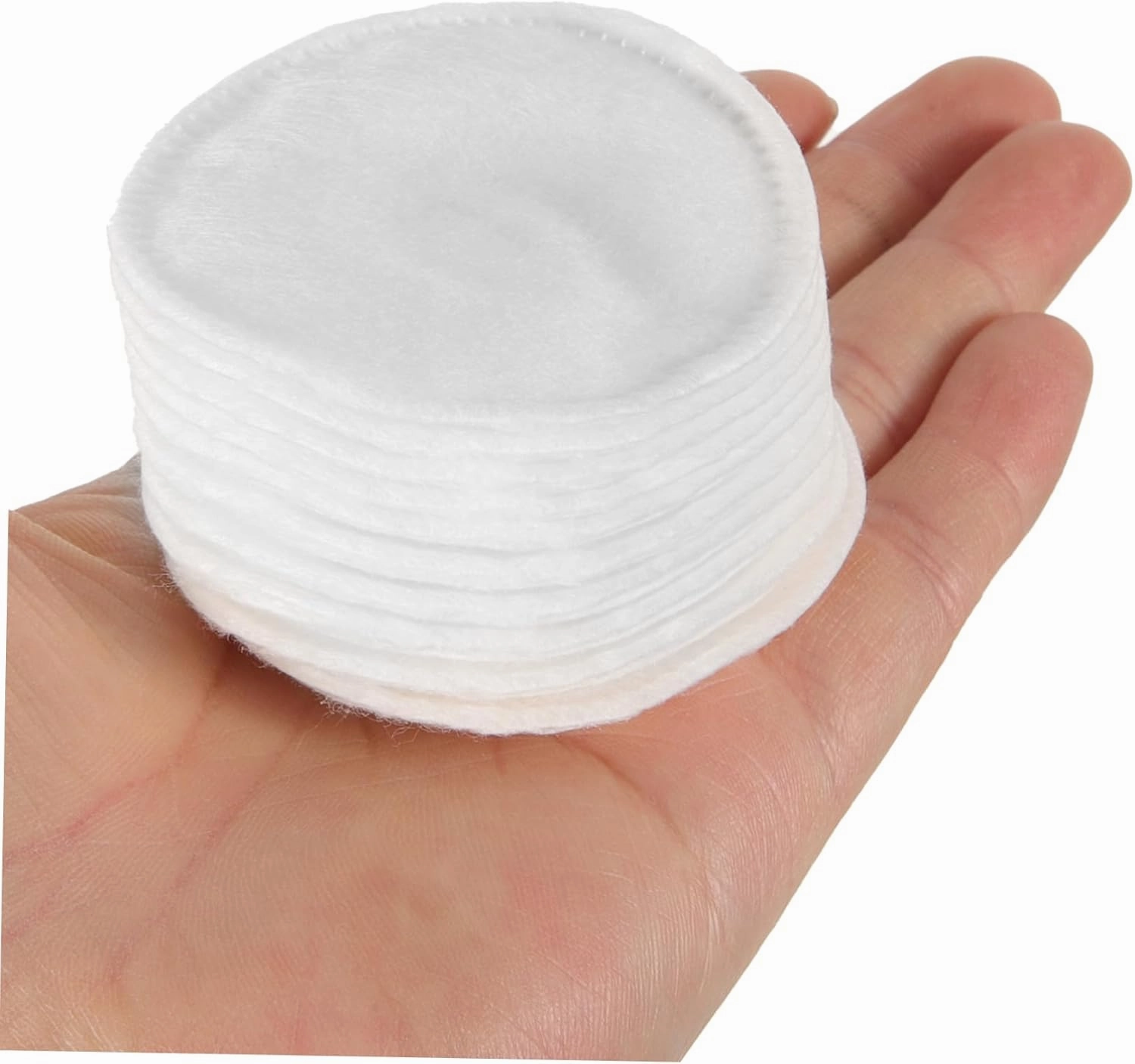 FRCOLOR 3sets Thick 3-Layer Reusable Cotton Pads for Makeup Removal Cotton Balls for Face 200pcs*3