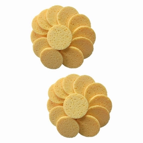 FRCOLOR 40pcs Skin-friendly Makeup Cotton Pads Cleaning Puff for Gentle Makeup Removal and Daily Facial Cleansing Soft and Safe for All Skin Types