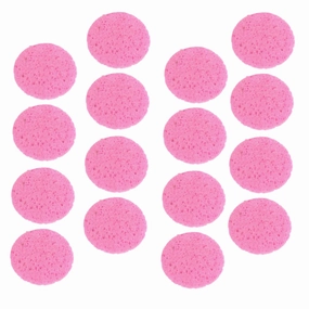 FRCOLOR 50PCS Compressed Round Facial Sponge Premium Makeup Removal Sponges for Easy Cleansing and Soft Absorbent for All Skin Types