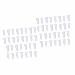 FRCOLOR Lip Gloss Containers 60 Pcs Makeup Bottle Clear Cosmetic Container Refillable Lotion Tube Lip Gloss Airless Pump Jar Kit Cream Tubes Small Perfume Spray Bottle Empty Cream Bottles Cream White