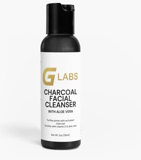 G Labs Charcoal Facial Cleanser, 2 oz