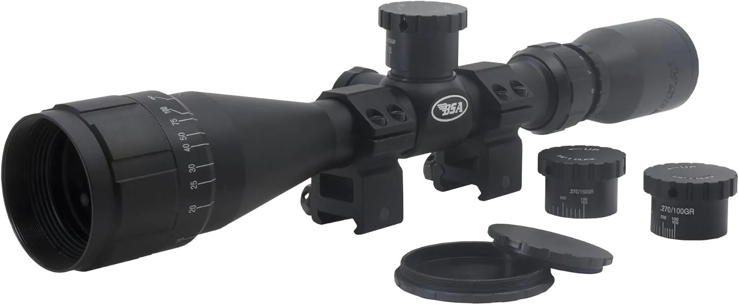 Gamo BSA Optics 270-39X40AOWRTB Sweet 270 AO 3X-9X 40mm Rifle Hunting Scope