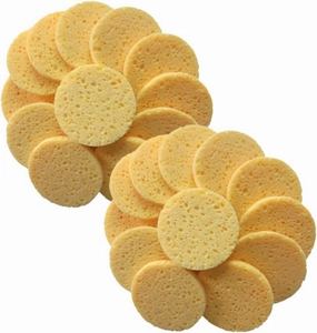 Gatuida Skin Care Beauty Tool Soft Makeup Pads 20pcs Cotton Face Cleaning Sponge for Daily Use