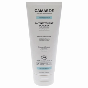 Gentle Cleansing Milk - Facial Cleanser and Make-Up Remover with Nourishing Beeswax and Argan Oil - for Dry or Combination Skin - 6.76 oz