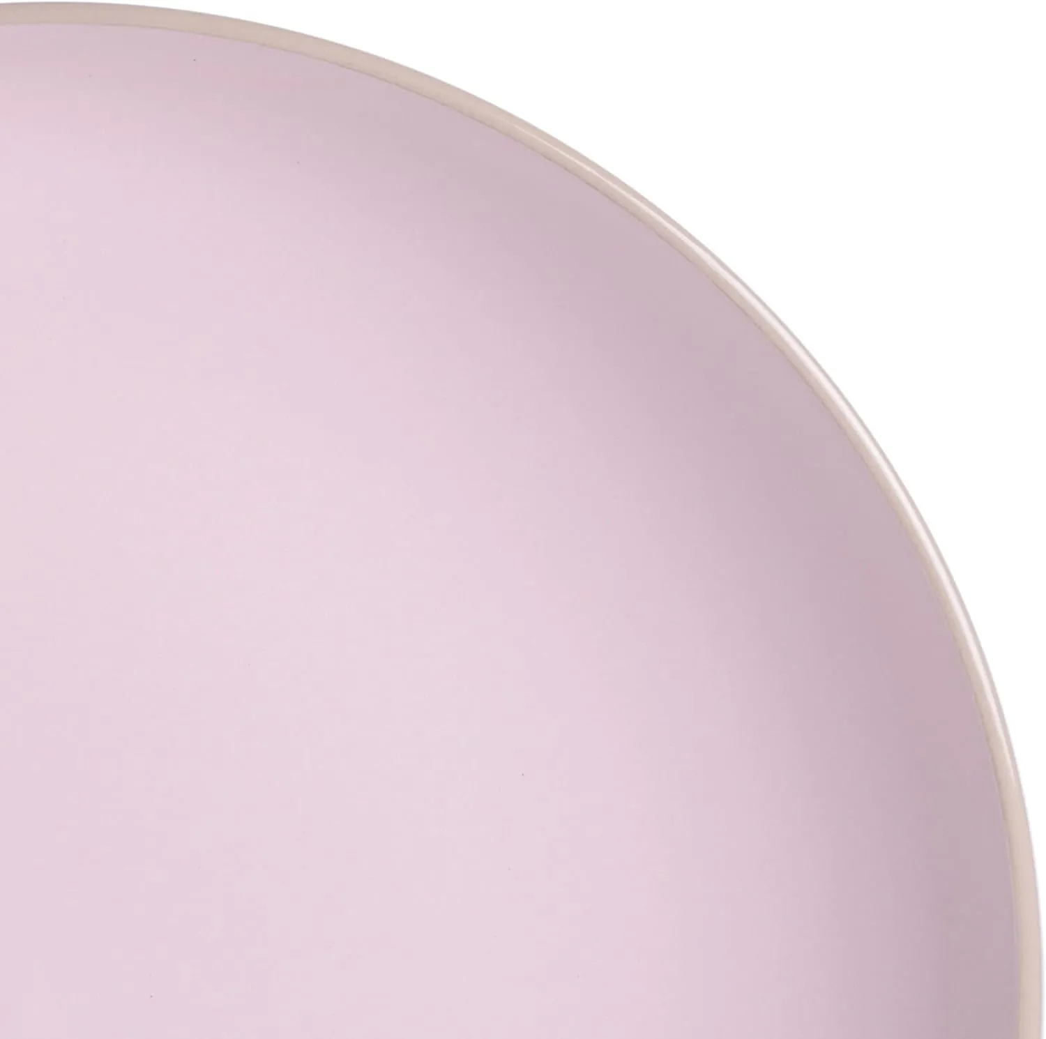 Gibson Home Rockaway Round Stoneware Dinnerware Set, Service for 4 (12pcs), Pink