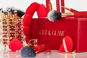 Glitz & Glam | Collection Brush Set (Cherry Mega Bling, 31 Pcs)