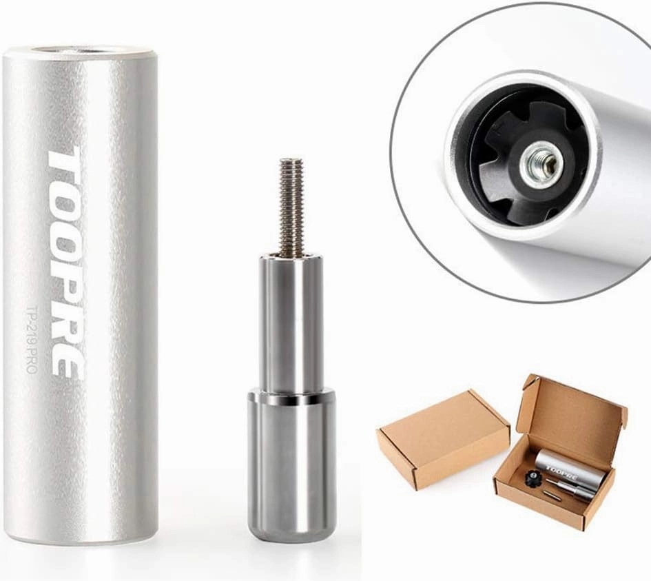 GOLDEAL TOOPRE Bicycle Fork Star Nut Setting Installer with Free Spare Special Screw and 1 Free Star Nut （for 7/8",1",1-1/8"）