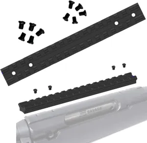Gotical Compatibility Picatinny Rail Mount Built specifically for Savage Axis/Axis II/Edge Rifle #6 and #8 Screws for Compatibility