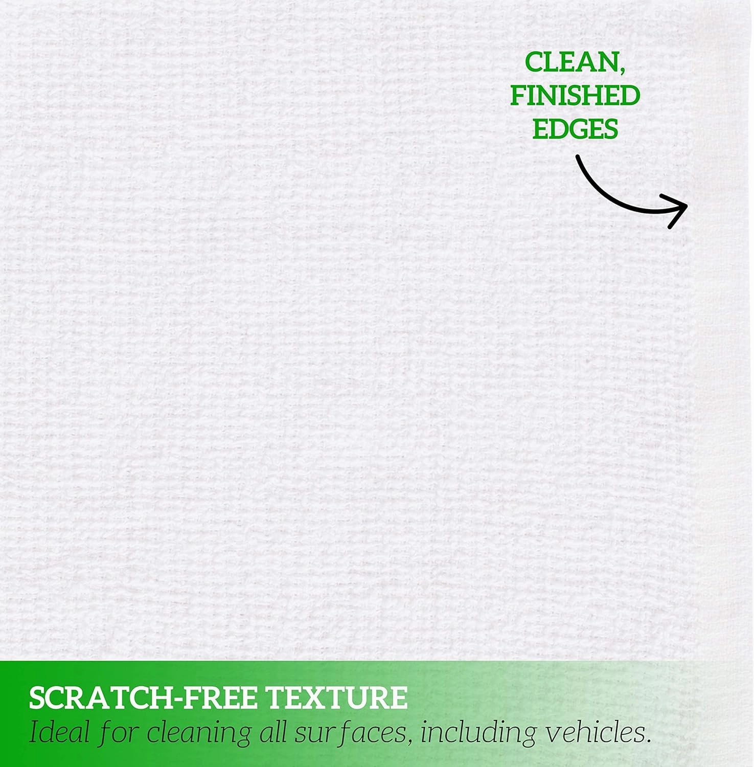 GREEN LIFESTYLE Multipurpose Terry Towels (Blue & Orange Striped, White), ComfortFeb Bar Towels - 14'x17', Durable and Absorbent, Cotton - Pack of 60