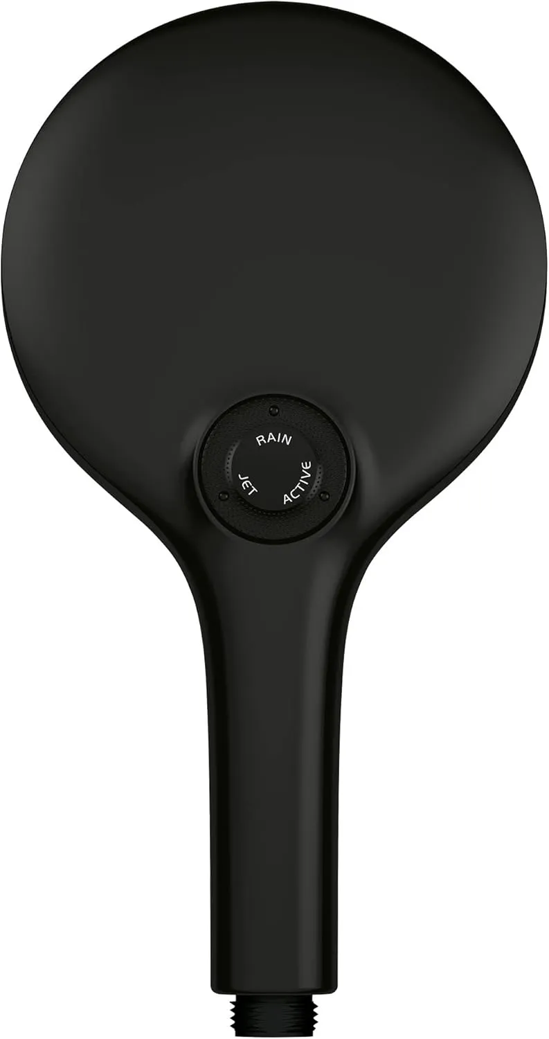 GROHE 265452430 Rainshower SmartActive Handshower 1.75 GPM, 3 Sprays, Matte Black