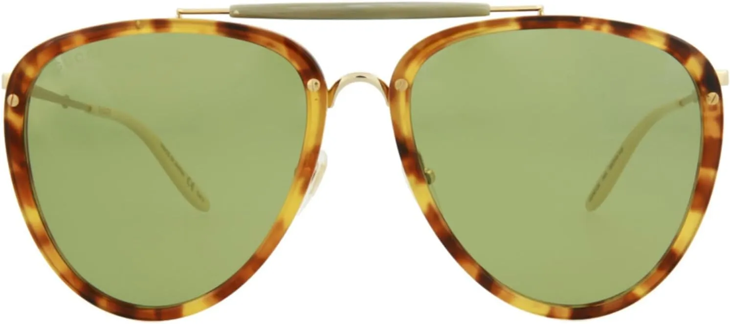 Gucci Aviator Sunglasses – Luxury Designer Eyewear in Havana and Gold – Exclusive Fashion Accessory with UV Protection – Iconic Style and Superior Craftsmanship