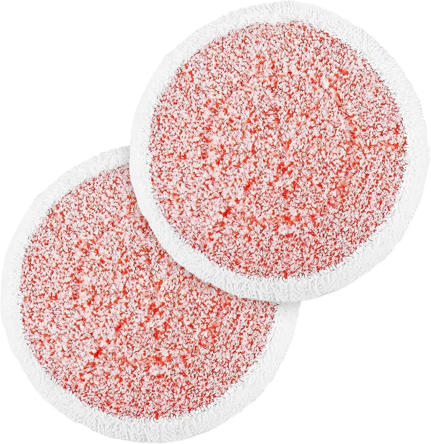 H2O HD Dual Buff Microfibre Scrubbing Cloth Replacement, Pack of 2 – Washable and Reusable Cleaning Pads for Dual Rotating Mop Heads – Compatible Dual Buff Steam Mop