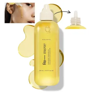 HALEYS Cleansing Oil, VEGAN KOREAN Formula, Removes Waterproof Makeup, Sunscreen, Impurities, Unclog pores, Gentle & Nourishing Makeup Removal with Olive Oil & Vitamin E - All Skin Types (Sensitive)