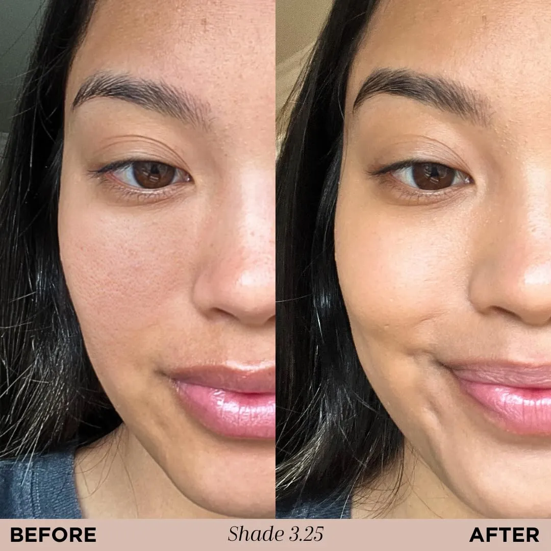 HALEYS Re-form Luminous Skin Foundation, VEGAN   CRUELTY-FREE, Blurs, Conceals, Blendable, Buildable Med-to-Full Coverage, Weightless, Oil-free, All-Day Wear, Hyaluronic Acid, All skin types (5.0)
