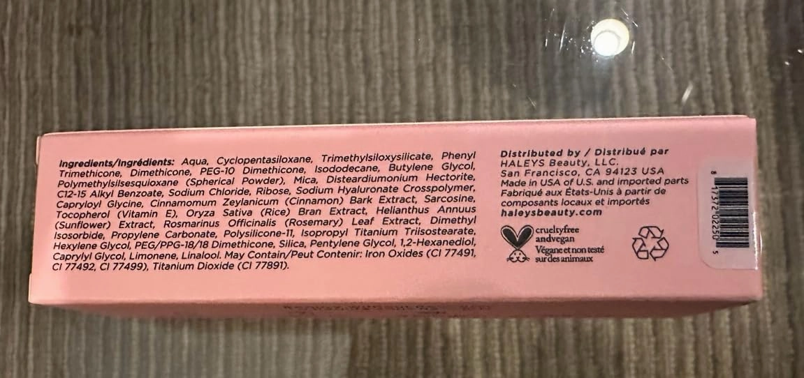 HALEYS Re-form Luminous Skin Foundation, VEGAN   CRUELTY-FREE, Blurs, Conceals, Blendable, Buildable Med-to-Full Coverage, Weightless, Oil-free, All-Day Wear, Hyaluronic Acid, All skin types (4.3)