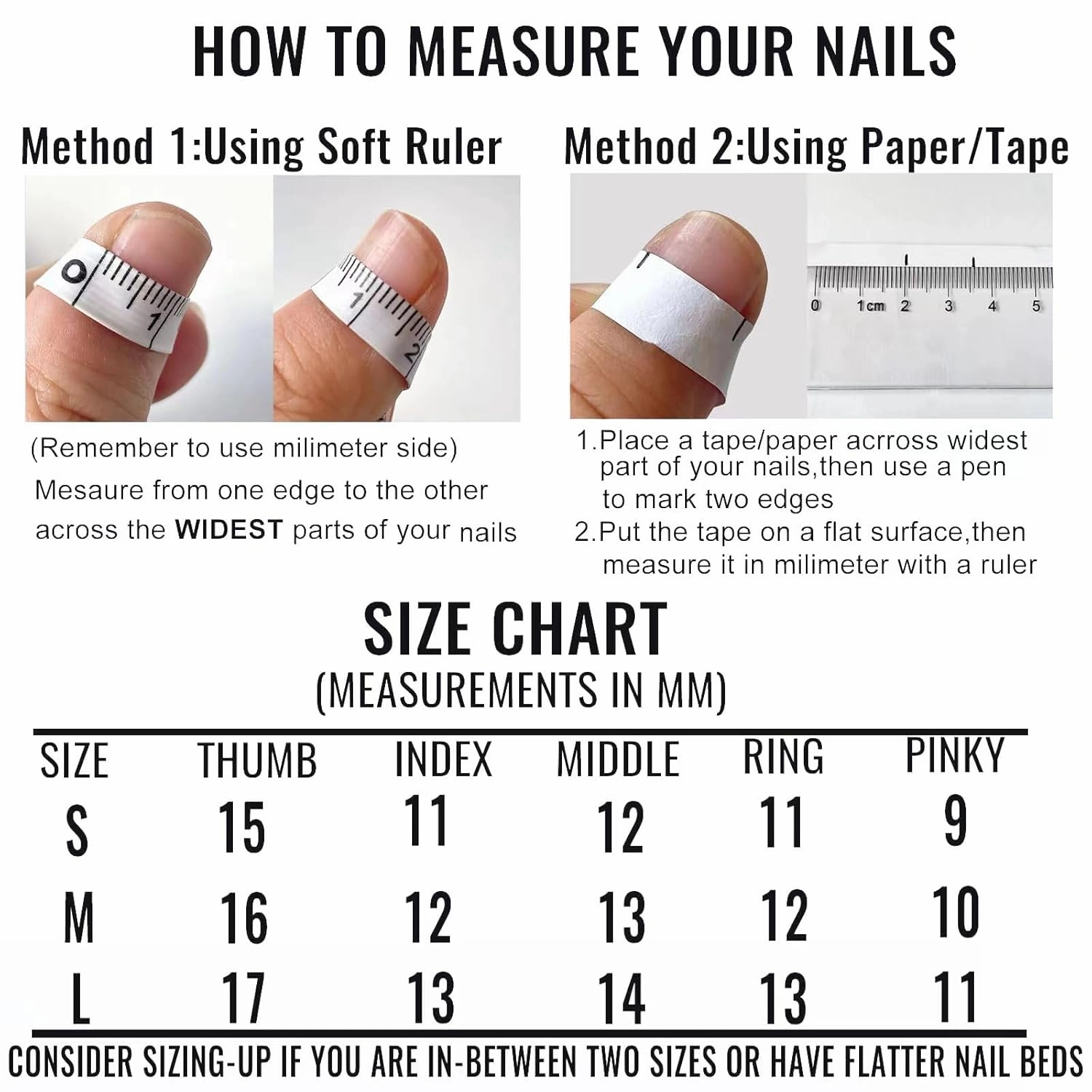 Handmade Press on Nails - Vividvibe Long Coffin Flash Glitter Cat's eye stereo diamond.Re-usable and Eco-friendly,Come with Glue Tabs,10 pcs (Silver diamond, M),Midnight smoke