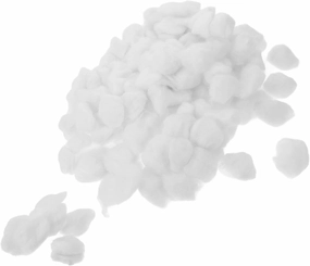 Happyyami Sanitary Soft Cotton Balls for Daily Use Makeup Removal Nail Art Gentle and Comfortable Multi-Purpose 1 Pack