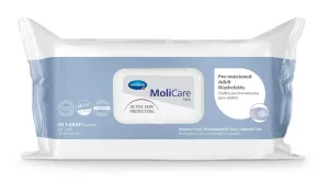 Hartmann 225600 MoliCare Pre-Moistened Cleaning Skin Washcloth, Pack of 576