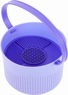 HEALLILY Silicone Makeup Brush Cleaner Bowl Beauty Tools Accessories Brush Cleaning Holder